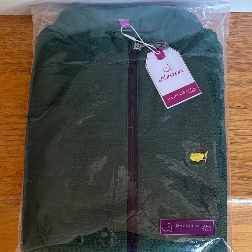 Masters Magnolia Lane Tech Full-Zip Jacket - Dark Green